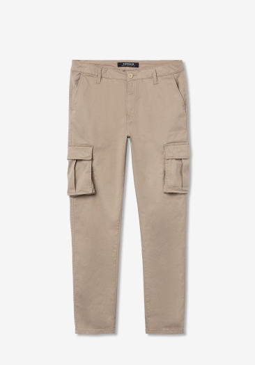 PANTALON BOL.CARGO LISO