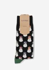 CALCETINES MUÑECO NIEVE
