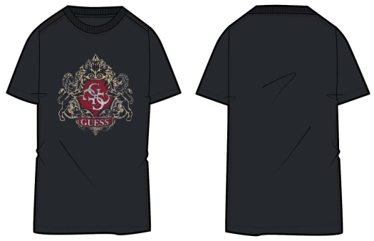CAMISETA LOGO DORADO M/C