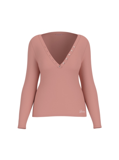 CAMISETA PICO BOTONES